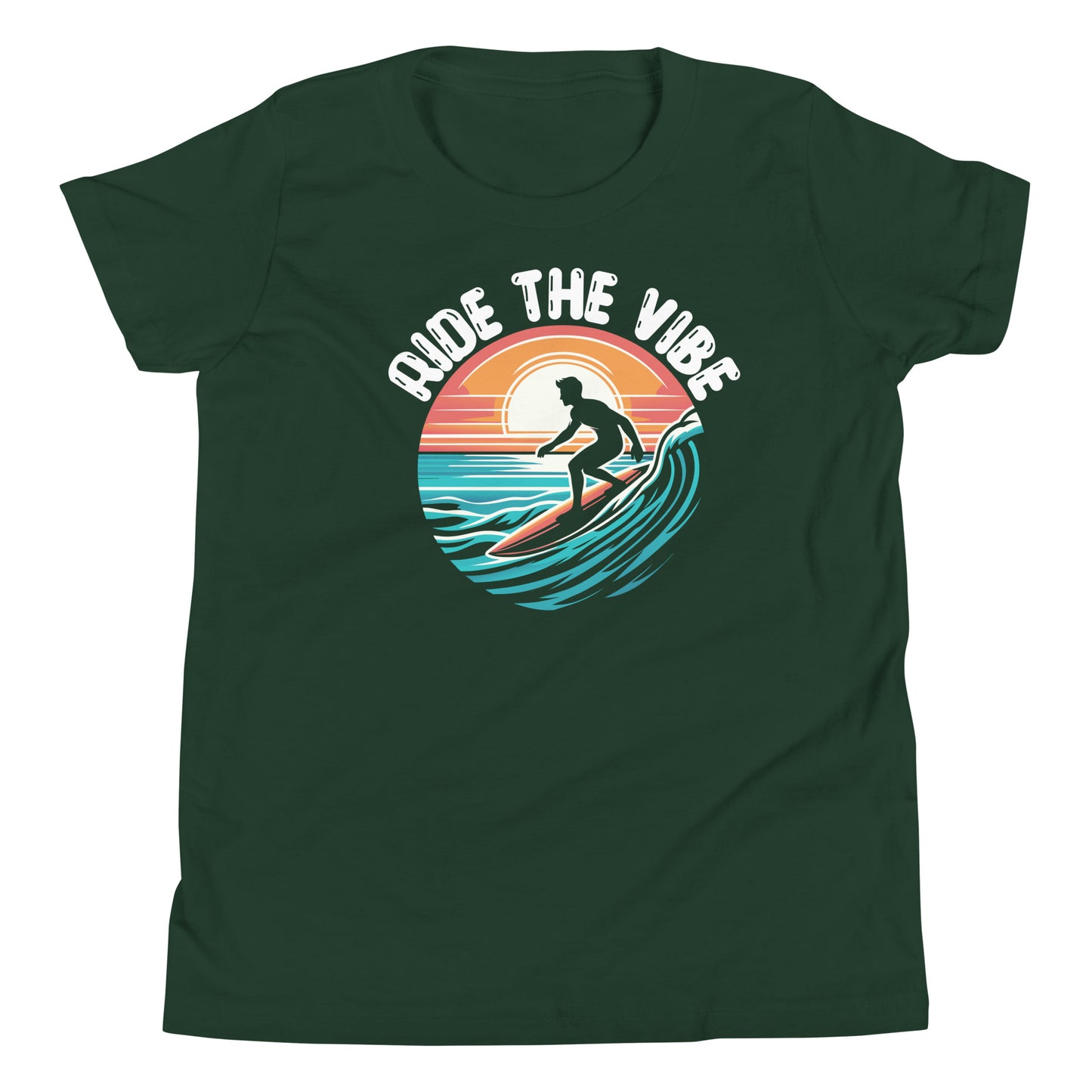 ride your vibe  youth short sleeve t-shirt
