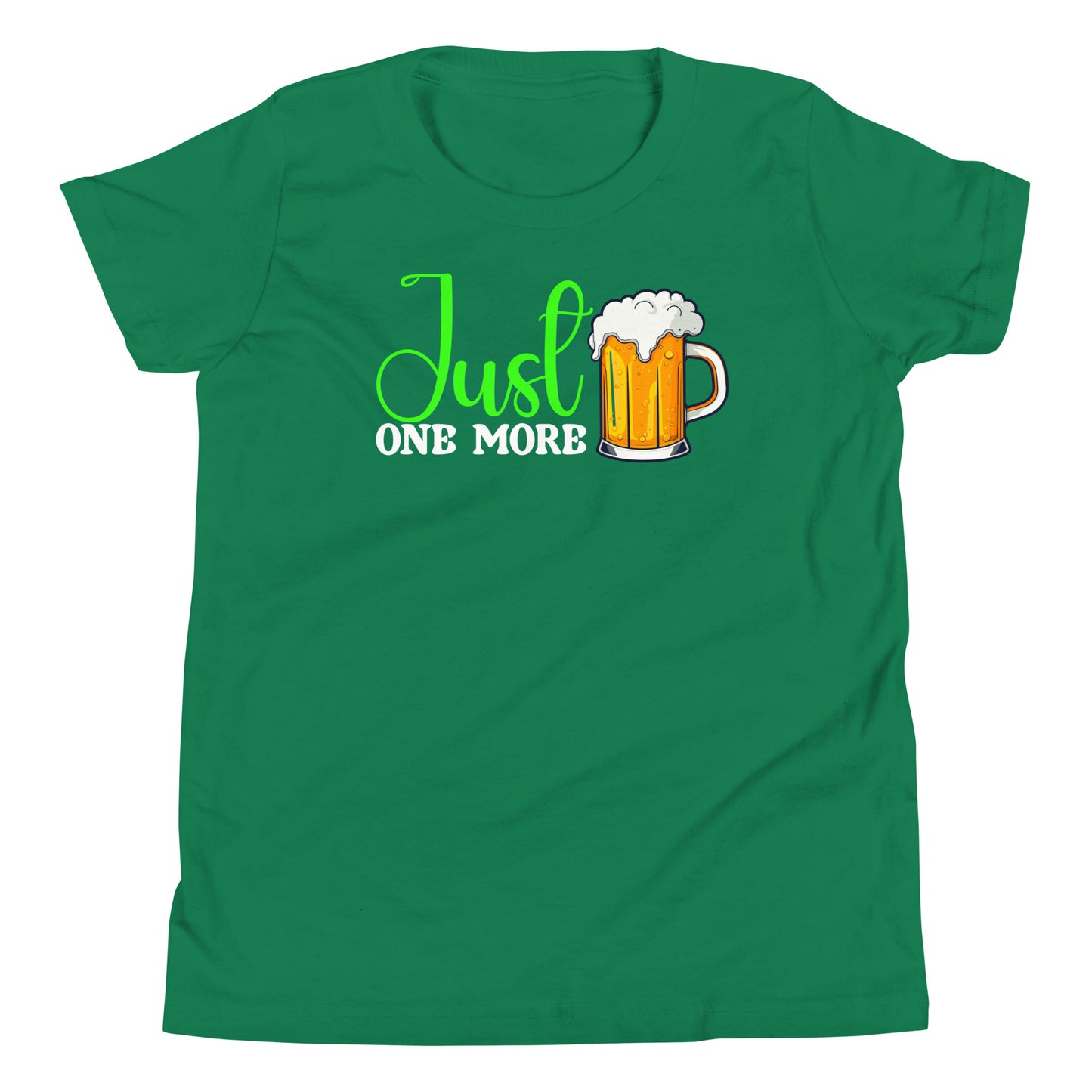 just one more youth short sleeve t-shirt