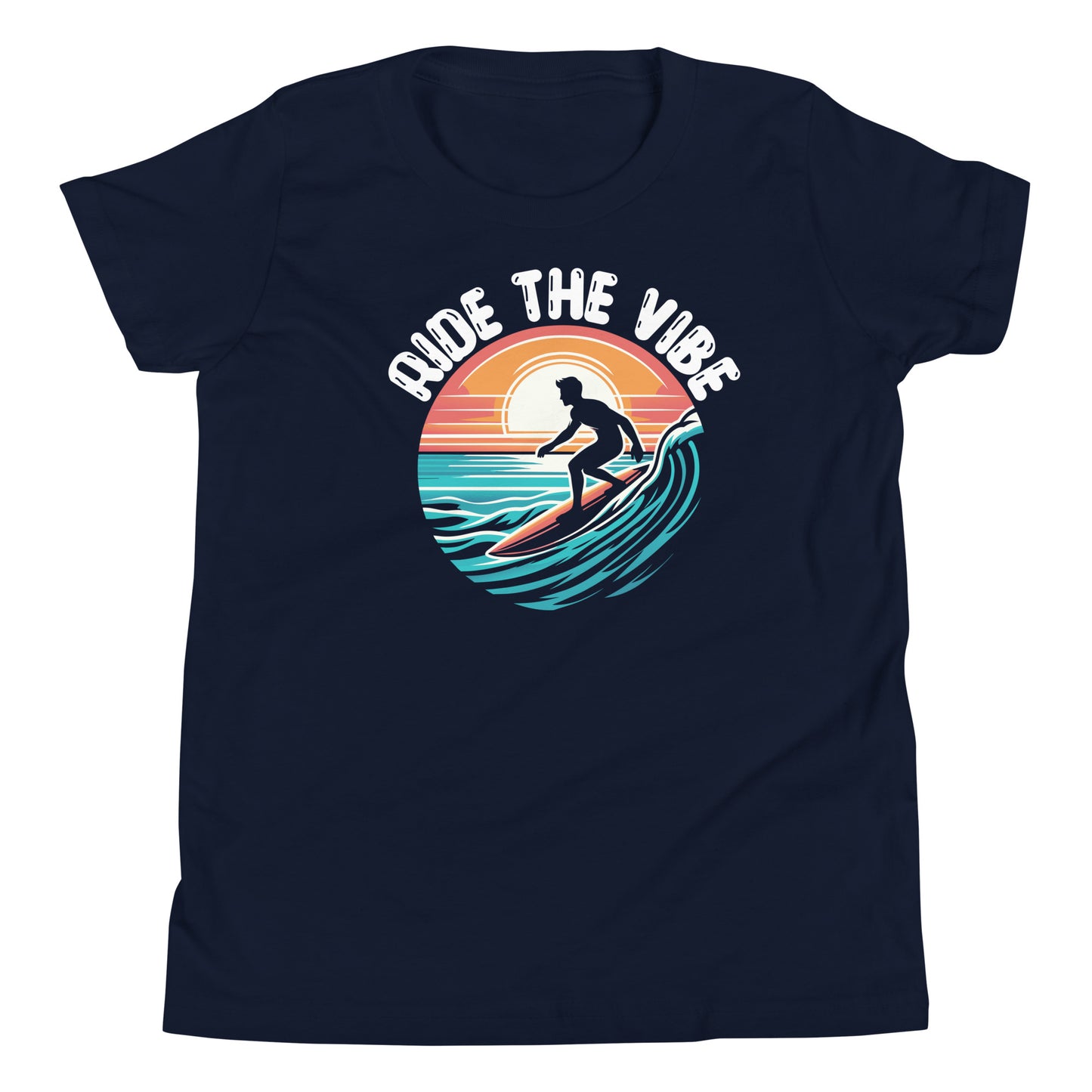 ride your vibe  youth short sleeve t-shirt